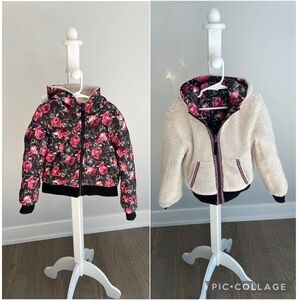Girl reversible coat size 4